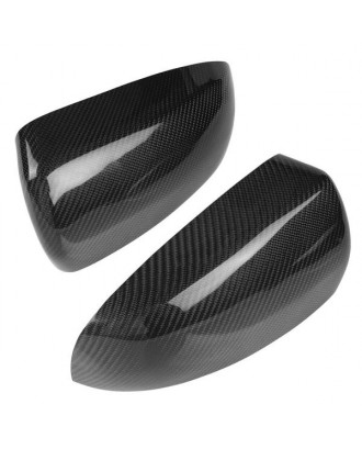 1 Pair of Carbon Fiber Side Rear View Mirror Cover Trim for BMW X5 E70 X6 E71
