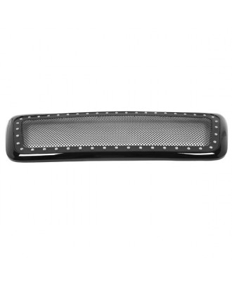 ABS Plastic Car Front Bumper Grille for 2004-2008 FORD F-150 ABS Plastic Stainless Steel Coating QH-FD-023 Black