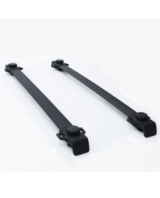 2pcs Professional Portable Roof Racks for Jeep Patriot 2007-2018 (Only for Models with Existing Roof Rails) Black