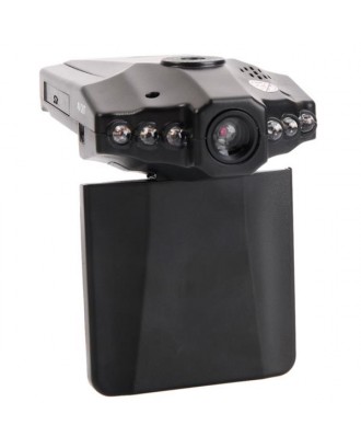 2.5-inches Focusing 6-LED Infrared Night-Vision 270 ° Rotating Screen Traffic Recorder(189 six light