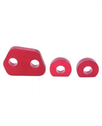 Specialized Aluminum Alloy Car Front & Rear Tow Hook for Common Car Red