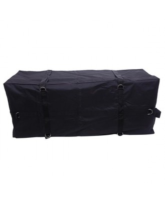 Water-resistant Oxford Fabric Cargo Carrier Bag Black